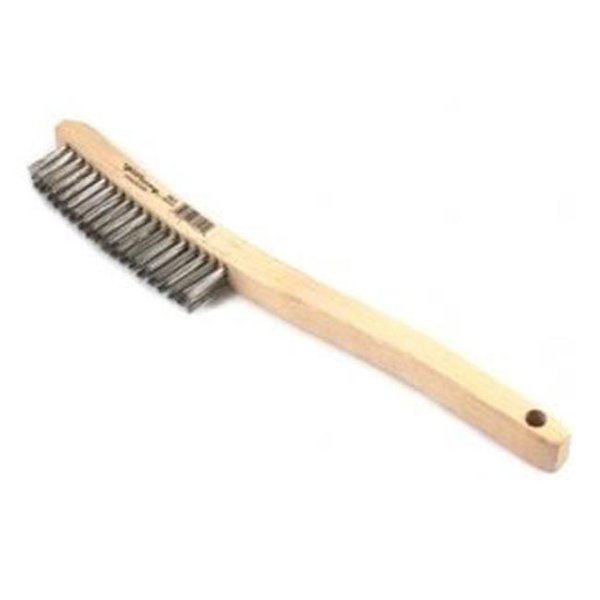 Forney Forney Industries Inc 70521 Stainless Steel Wire Scratch Brush With Wood Handle 8911083